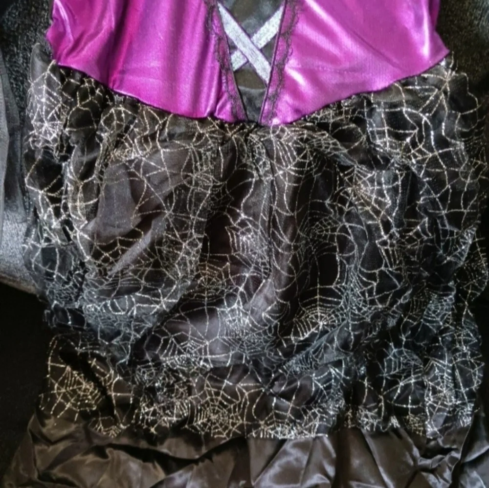 Miss Wicked Web Halloween Costume Child Size Small 4-6